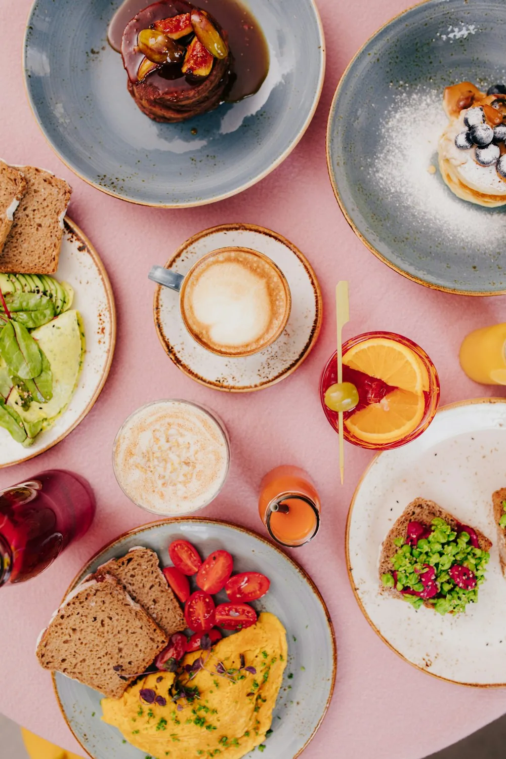 Brunch spread