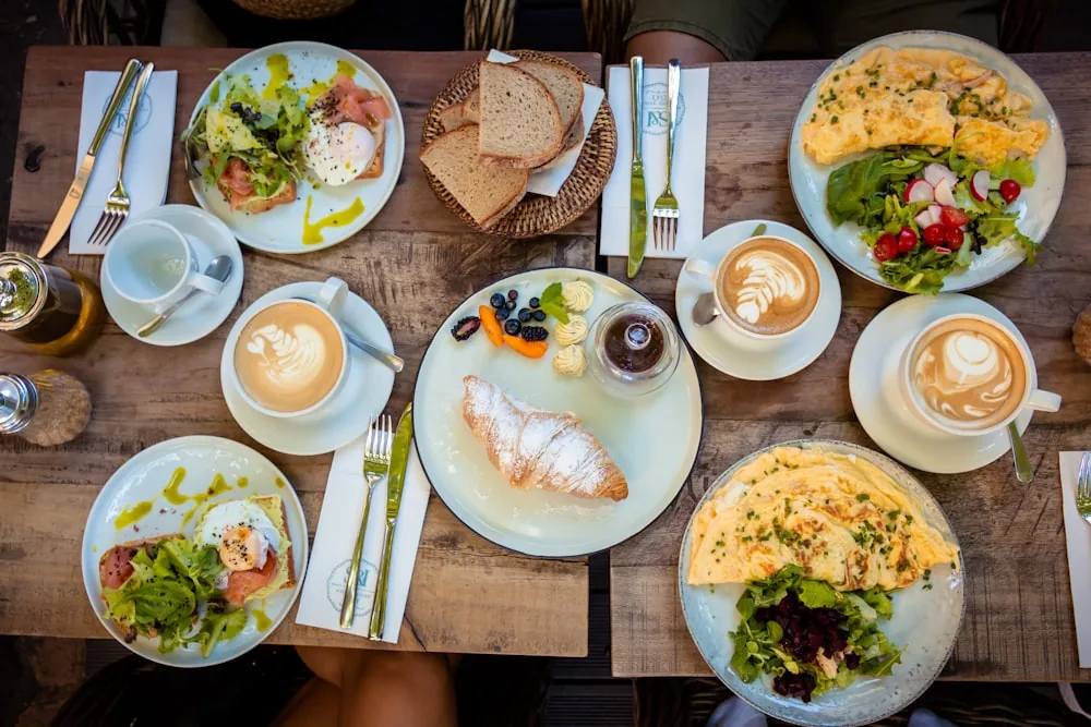 Coffee and pastries